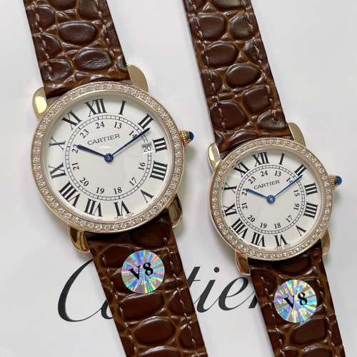 Cartier AAA Quality Watches For Unisex #1020058 $130.00 USD, Wholesale Replica Cartier AAA Quality Watches