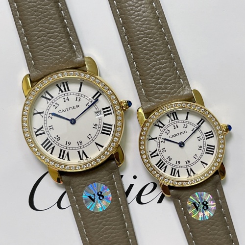 Cartier AAA Quality Watches For Unisex #1020065 $130.00 USD, Wholesale Replica Cartier AAA Quality Watches