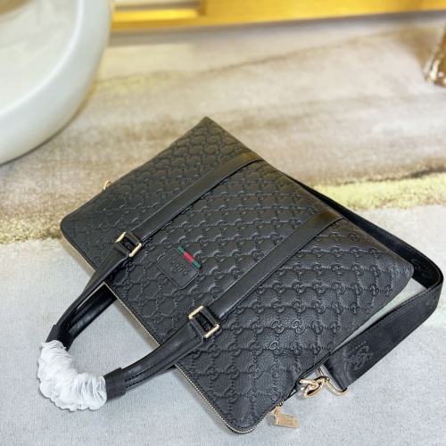 Replica Gucci AAA Man Handbags #1020896 $115.00 USD for Wholesale