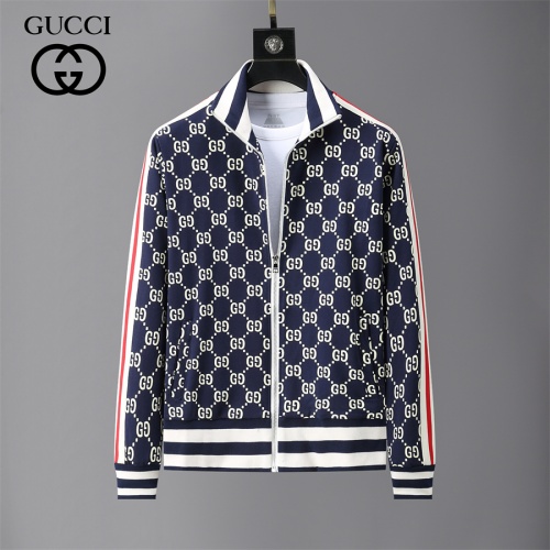 Replica Gucci Tracksuits Long Sleeved For Men #1020906 $85.00 USD for Wholesale