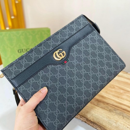 Replica Gucci AAA Man Wallets #1022138 $56.00 USD for Wholesale