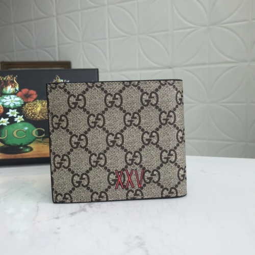 Replica Gucci AAA Man Wallets #1022184 $40.00 USD for Wholesale