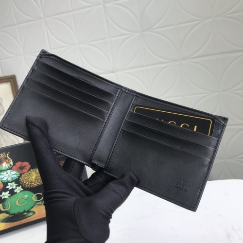 Replica Gucci AAA Man Wallets #1022184 $40.00 USD for Wholesale