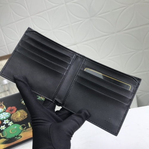 Replica Gucci AAA Man Wallets #1022186 $40.00 USD for Wholesale