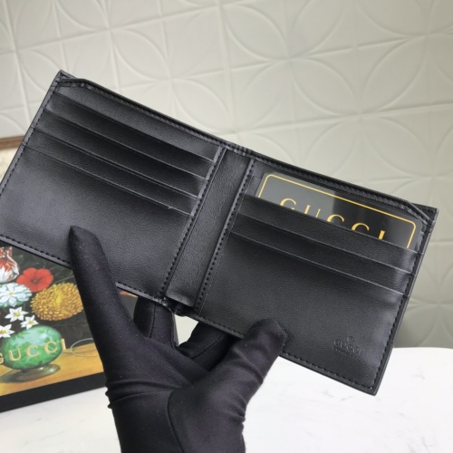 Replica Gucci AAA Man Wallets #1022187 $40.00 USD for Wholesale