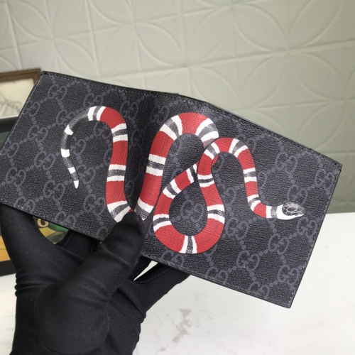 Replica Gucci AAA Man Wallets #1022188 $40.00 USD for Wholesale