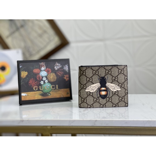 Gucci AAA Man Wallets #1022189 $40.00 USD, Wholesale Replica Gucci AAA Man Wallets