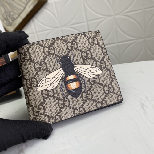 Replica Gucci AAA Man Wallets #1022189 $40.00 USD for Wholesale