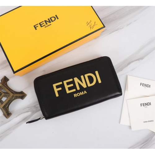 Fendi AAA Quality Wallet #1022266 $64.00 USD, Wholesale Replica Fendi AAA+ Quality Wallet