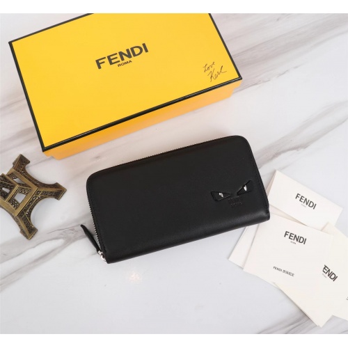 Fendi AAA Quality Wallet #1022269 $64.00 USD, Wholesale Replica Fendi AAA+ Quality Wallet