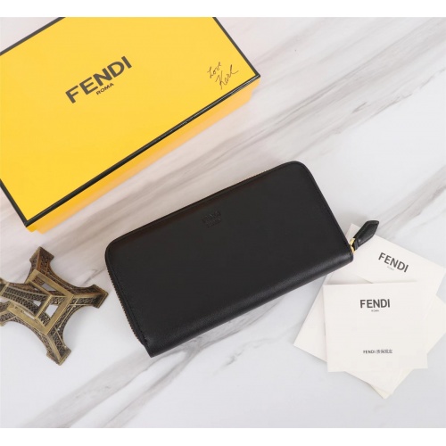 Replica Fendi AAA Quality Wallet #1022271 $64.00 USD for Wholesale