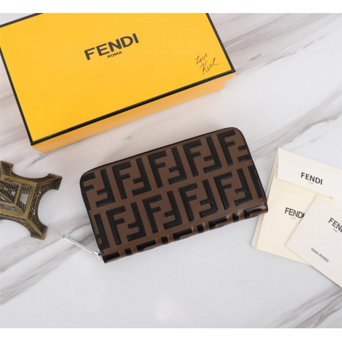 Fendi AAA Quality Wallet #1022273 $64.00 USD, Wholesale Replica Fendi AAA+ Quality Wallet