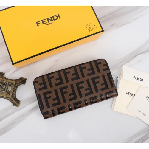 Replica Fendi AAA Quality Wallet #1022273 $64.00 USD for Wholesale