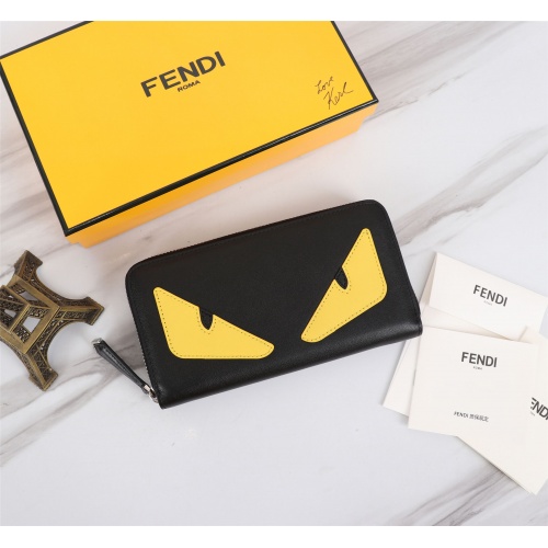 Fendi AAA Quality Wallet #1022275 $64.00 USD, Wholesale Replica Fendi AAA+ Quality Wallet