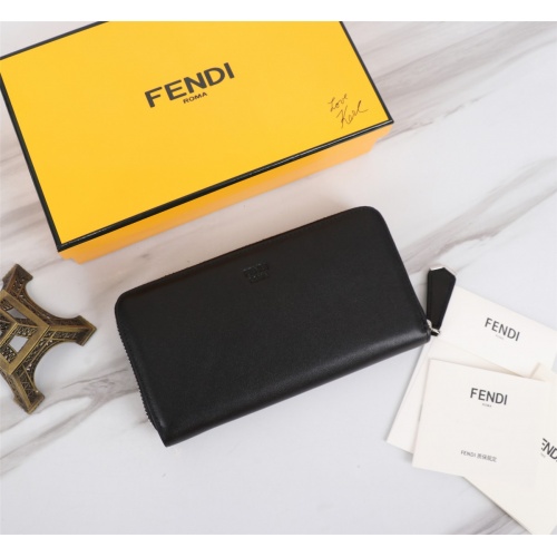 Replica Fendi AAA Quality Wallet #1022275 $64.00 USD for Wholesale