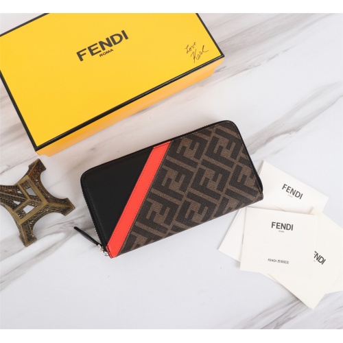 Fendi AAA Quality Wallet #1022277 $64.00 USD, Wholesale Replica Fendi AAA+ Quality Wallet