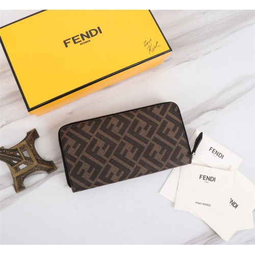 Replica Fendi AAA Quality Wallet #1022277 $64.00 USD for Wholesale