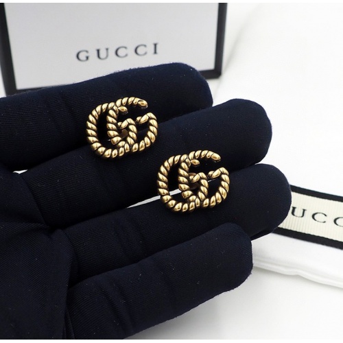 Replica Gucci Earrings For Women #1023843 $27.00 USD for Wholesale