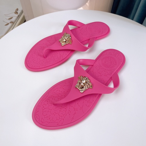 Replica Versace Slippers For Women #1024126 $42.00 USD for Wholesale