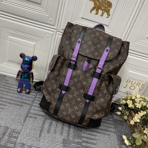 Louis Vuitton LV AAA Man Backpacks #1024689 $88.00 USD, Wholesale Replica Louis Vuitton LV AAA Man Backpacks