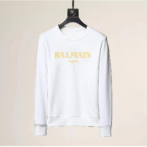 Balmain Hoodies Long Sleeved For Men #1025464 $34.00 USD, Wholesale Replica Balmain Hoodies