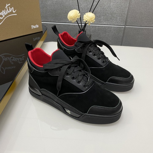 Christian Louboutin High Top Shoes For Men #1027511 $115.00 USD, Wholesale Replica Christian Louboutin High Top Shoes