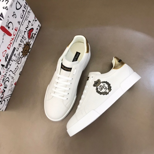 Dolce &amp; Gabbana D&amp;G Casual Shoes For Men #1027845 $68.00 USD, Wholesale Replica Dolce &amp; Gabbana D&amp;G Casual Shoes