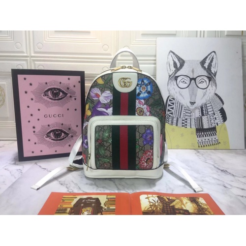 Gucci AAA Quality Backpacks For Women #1028746 $88.00 USD, Wholesale Replica Gucci AAA Quality Backpacks