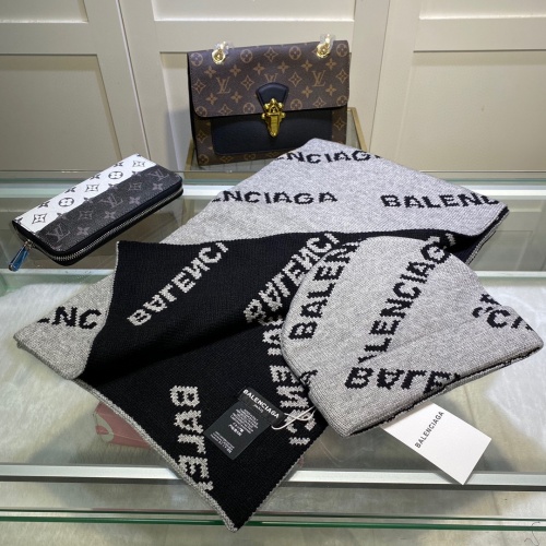 Balenciaga Wool Hats &amp; Scarf Set #1029173 $52.00 USD, Wholesale Replica Balenciaga Caps