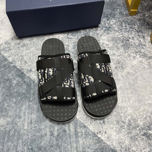 Christian Dior Slippers For Men #1029402 $64.00 USD, Wholesale Replica Christian Dior Slippers