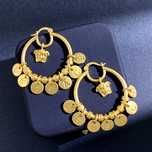 Versace Earrings For Women #1030115 $32.00 USD, Wholesale Replica Versace Earrings