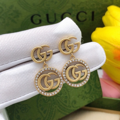 Replica Gucci Earrings For Women #1030452 $27.00 USD for Wholesale