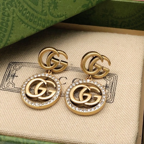 Replica Gucci Earrings For Women #1030452 $27.00 USD for Wholesale