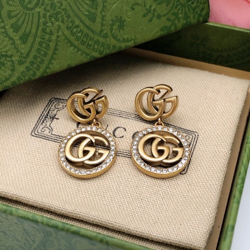 Replica Gucci Earrings For Women #1030452 $27.00 USD for Wholesale