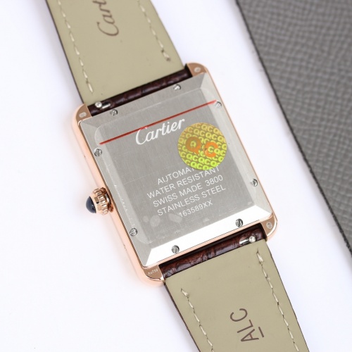 Replica Cartier AAA Quality Watches #1030518 $396.69 USD for Wholesale