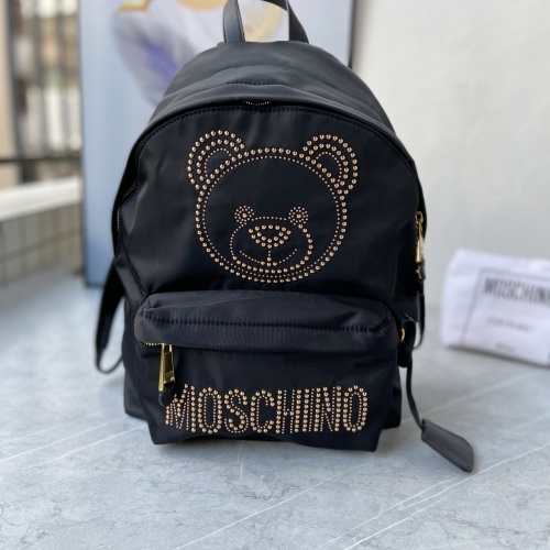 Moschino AAA Quality Backpacks #1031165 $112.00 USD, Wholesale Replica Moschino AAA Quality Backpacks