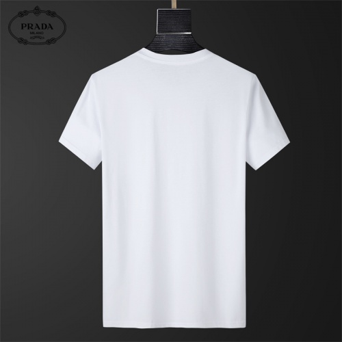 Replica Prada T-Shirts Short Sleeved For Men #1031376 $25.00 USD for Wholesale