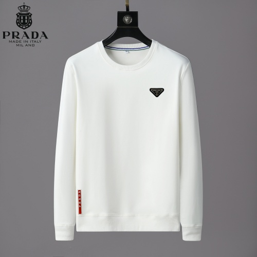 Prada Hoodies Long Sleeved For Men #1031460 $40.00 USD, Wholesale Replica Prada Hoodies