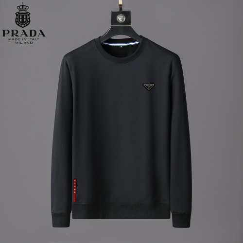 Prada Hoodies Long Sleeved For Men #1031461 $40.00 USD, Wholesale Replica Prada Hoodies