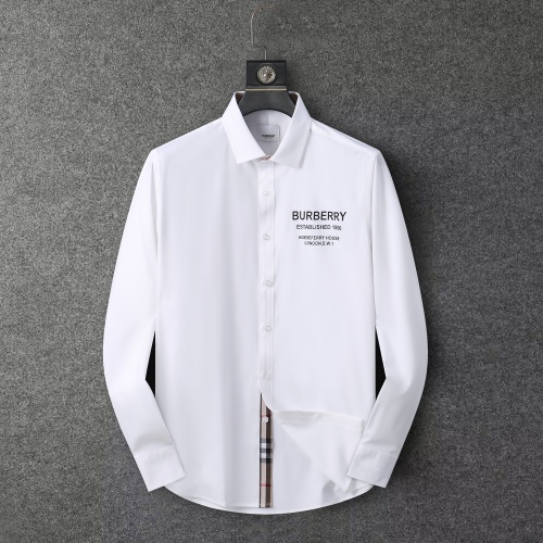 Burberry Shirts Long Sleeved For Men #1031590 $40.00 USD, Wholesale Replica Burberry Shirts