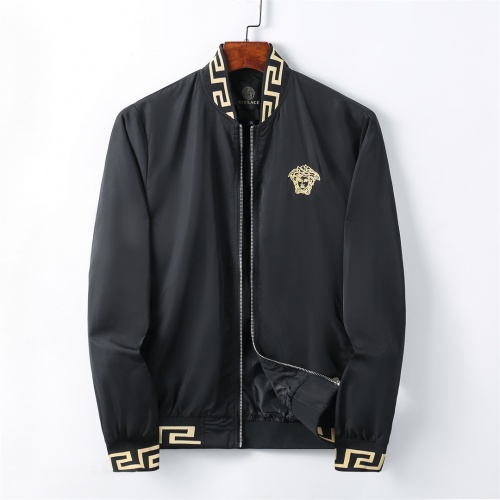 Versace Jackets Long Sleeved For Men #1031670 $42.00 USD, Wholesale Replica Versace Jackets