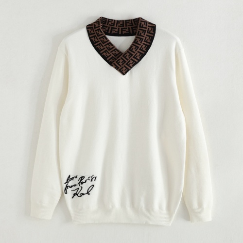 Fendi Sweaters Long Sleeved For Unisex #1031967 $52.00 USD, Wholesale Replica Fendi Sweaters