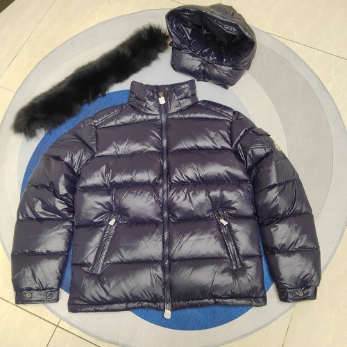 Replica Moncler Down Feather Coat Long Sleeved For Men #1032066 $247.93 USD for Wholesale