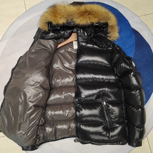 Replica Moncler Down Feather Coat Long Sleeved For Men #1032070 $247.93 USD for Wholesale