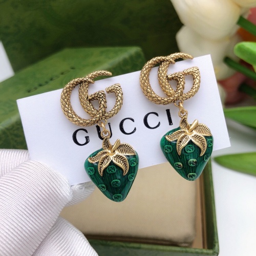 Gucci Earrings For Women #1034320 $32.00 USD, Wholesale Replica Gucci Earrings