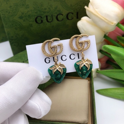 Replica Gucci Earrings For Women #1034320 $32.00 USD for Wholesale