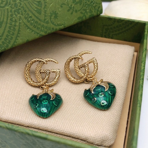 Replica Gucci Earrings For Women #1034320 $32.00 USD for Wholesale