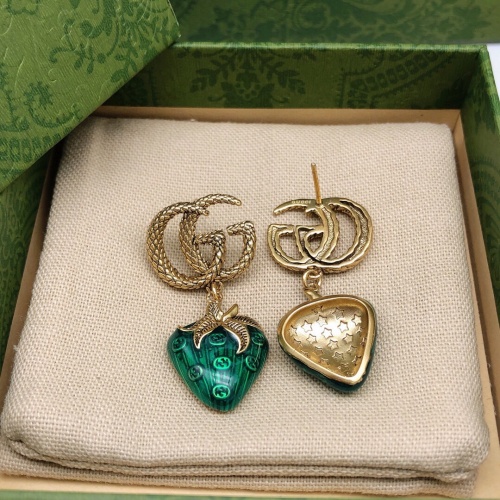 Replica Gucci Earrings For Women #1034320 $32.00 USD for Wholesale