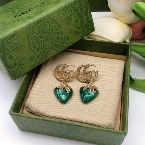 Replica Gucci Earrings For Women #1034320 $32.00 USD for Wholesale