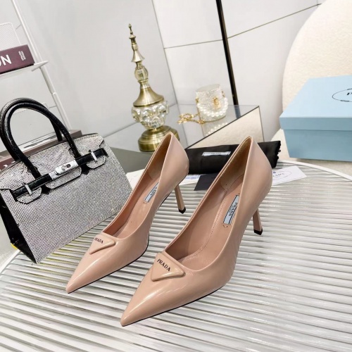 Prada High-heeled Shoes For Women #1035043 $100.00 USD, Wholesale Replica Prada High-heeled Shoes